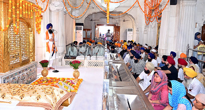 Punjab: ਸ੍ਰੀ ਅਕਾਲ ਤਖ਼ਤ ਸਾਹਿਬ ਵਿਖੇ ਸ੍ਰੀ ਗੁਰੂ ਹਰਿਗੋਬਿੰਦ ਸਾਹਿਬ ਜੀ ਦੇ ਪ੍ਰਕਾਸ਼ ਪੁਰਬ ਮੌਕੇ ਗੁਰਮਤਿ ਸਮਾਗਮ