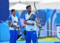 Archery World Cup : ਧੀਰਜ ਅਤੇ ਕੁਮਕੁਮ ਨੇ ਜਿੱਤਿਆ ਰਿਕਰਵ ਮਿਕਸਡ ਟੀਮ ਗੋਲਡ Archery World Cup : ਧੀਰਜ ਅਤੇ ਕੁਮਕੁਮ ਨੇ ਜਿੱਤਿਆ ਰਿਕਰਵ ਮਿਕਸਡ ਟੀਮ ਗੋਲਡ
