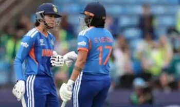 Women’s T20 World Cup ; ਭਾਰਤ ਅਤੇ ਨੀਦਰਲੈਂਡ ਵਿਚਾਲੇ ਮੁਕਾਬਲਾ ਜਾਰੀ ; ਭਾਰਤ ਦਾ ਸਕੋਰ 100 ਤੋਂ ਪਾਰ Women’s T20 World Cup ; ਭਾਰਤ ਅਤੇ ਨੀਦਰਲੈਂਡ ਵਿਚਾਲੇ ਮੁਕਾਬਲਾ ਜਾਰੀ ; ਭਾਰਤ ਦਾ ਸਕੋਰ 100 ਤੋਂ ਪਾਰ
