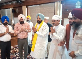 ਮੋਦੀ ਸਰਕਾਰ ਦੇ 12 ਸਾਲ ਪੂਰੇ ਹੋਣ ’ਤੇ ਕੇਵਲ ਸਿੰਘ ਢਿੱਲੋਂ ਵੱਲੋਂ ਸ਼ੁਕਰਾਨੇ ਦੀ ਅਰਦਾਸ