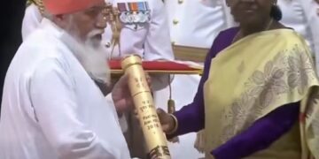 ਡੇਰਾ ਸੱਚਖੰਡ ਬੱਲਾਂ ਮੁਖੀ ਸੰਤ ਨਿਰੰਜਨ ਦਾਸ ‘ਪਦਮ ਸ਼੍ਰੀ’ ਅਵਾਰਡ ਨਾਲ ਸਨਮਾਨਿਤ ਡੇਰਾ ਸੱਚਖੰਡ ਬੱਲਾਂ ਮੁਖੀ ਸੰਤ ਨਿਰੰਜਨ ਦਾਸ ‘ਪਦਮ ਸ਼੍ਰੀ’ ਅਵਾਰਡ ਨਾਲ ਸਨਮਾਨਿਤ