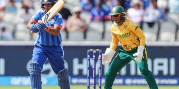 IND W vs SA W : ਭਾਰਤ ਅਤੇ ਦੱਖਣੀ ਅਫਰੀਕਾ ਵਿਚਾਲੇ ਮੁਕਾਬਲਾ ਜਾਰੀ IND W vs SA W : ਭਾਰਤ ਅਤੇ ਦੱਖਣੀ ਅਫਰੀਕਾ ਵਿਚਾਲੇ ਮੁਕਾਬਲਾ ਜਾਰੀ
