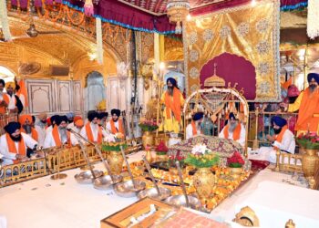 ਸ੍ਰੀ ਗੁਰੂ ਹਰਿਗੋਬਿੰਦ ਸਾਹਿਬ ਦੇ ਗੁਰਗੱਦੀ ਦਿਵਸ ਮੌਕੇ ਸ੍ਰੀ ਅਕਾਲ ਤਖ਼ਤ ਸਾਹਿਬ ਵਿਖੇ ਸਮਾਗਮ ਸ੍ਰੀ ਗੁਰੂ ਹਰਿਗੋਬਿੰਦ ਸਾਹਿਬ ਦੇ ਗੁਰਗੱਦੀ ਦਿਵਸ ਮੌਕੇ ਸ੍ਰੀ ਅਕਾਲ ਤਖ਼ਤ ਸਾਹਿਬ ਵਿਖੇ ਸਮਾਗਮ