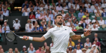 Wimbledon : ਨੋਵਾਕ ਜੋਕੋਵਿਚ ਨੇ ਫੈਡਰਰ ਦੇ ਵਿੰਬਲਡਨ ਰਿਕਾਰਡ ਦੀ ਕੀਤੀ ਬਰਾਬਰੀ : ਰਿੰਡਰਕਨੇਚ ਨੂੰ ਹਰਾ ਕੇ ਚੌਥੇ ਰਾਊਂਡ ਵਿੱਚ ਪਹੁੰਚੇ
