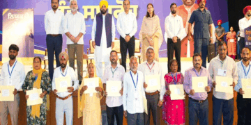 ਮੁੱਖ ਮੰਤਰੀ ਭਗਵੰਤ ਮਾਨ ਨੇ 516 ਕਰਮਚਾਰੀਆਂ ਨੂੰ ਸੌਂਪੇ ਨਿਯੁਕਤੀ ਪੱਤਰ