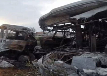 National: ਰਾਜਸਥਾਨ ਵਿੱਚ ਬੱਸ ਅਤੇ ਟ੍ਰੇਲਰ ਵਿਚਕਾਰ ਭਿਆਨਕ ਟੱਕਰ, 8 ਮੌਤਾਂ National: ਰਾਜਸਥਾਨ ਵਿੱਚ ਬੱਸ ਅਤੇ ਟ੍ਰੇਲਰ ਵਿਚਕਾਰ ਭਿਆਨਕ ਟੱਕਰ, 8 ਮੌਤਾਂ