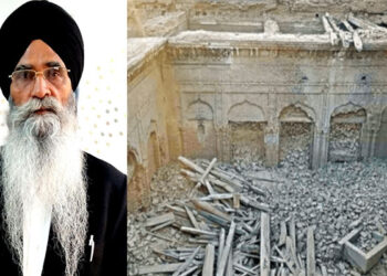 Pakistan ‘ਚ 125 ਸਾਲ ਪੁਰਾਣਾ ਗੁਰਦੁਆਰਾ ਢਾਹੁਣ ਦਾ ਮਾਮਲਾ: ਐਡਵੋਕੇਟ ਧਾਮੀ ਨੇ ਲਿਆ ਸਖ਼ਤ ਨੋਟਿਸ Pakistan ‘ਚ 125 ਸਾਲ ਪੁਰਾਣਾ ਗੁਰਦੁਆਰਾ ਢਾਹੁਣ ਦਾ ਮਾਮਲਾ: ਐਡਵੋਕੇਟ ਧਾਮੀ ਨੇ ਲਿਆ ਸਖ਼ਤ ਨੋਟਿਸ