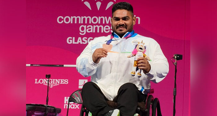 Commonwealth Games ‘ਚ ਭਾਰਤ ਦਾ ਖਾਤਾ ਖੁੱਲ੍ਹਿਆ, ਪੈਰਾ-ਪਾਵਰਲਿਫਟਿੰਗ ਵਿੱਚ ਜਿੱਤਿਆ ਪਹਿਲਾ ਤਗਮਾ Commonwealth Games ‘ਚ ਭਾਰਤ ਦਾ ਖਾਤਾ ਖੁੱਲ੍ਹਿਆ, ਪੈਰਾ-ਪਾਵਰਲਿਫਟਿੰਗ ਵਿੱਚ ਜਿੱਤਿਆ ਪਹਿਲਾ ਤਗਮਾ