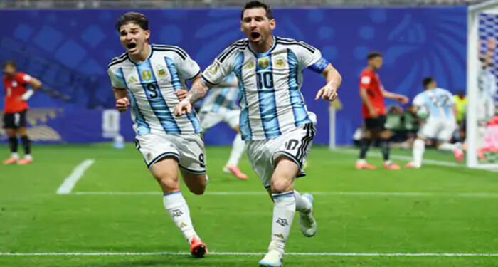 Fifa World Cup: ਅਰਜਨਟੀਨਾ ਕੁਆਰਟਰ ਫਾਈਨਲ ਵਿੱਚ ਪਹੁੰਚਿਆ: ਮਿਸਰ ਨੂੰ 3-2 ਨਾਲ ਹਰਾਇਆ