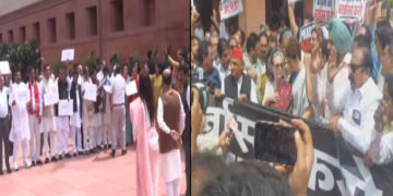 National: ਸੰਸਦ ਦੇ ਬਾਹਰ NDA ਅਤੇ INDIA ਬਲਾਕ ਹੋਏ ਆਹਮੋ-ਸਾਹਮਣੇ