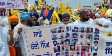 Punjab: MP ਅੰਮ੍ਰਿਤਪਾਲ ਸਿੰਘ ਦੀ ਰਿਹਾਈ ਨੂੰ ਲੈ ਕੇ ਮਾਰਚ: ਸਮਰਥਕਾਂ ਨੂੰ ਰੋਕਣ ਲਈ ਪੁਲਿਸ ਨੇ ਕੀਤੀ ਜਲ ਤੋਪਾਂ ਦੀ ਵਰਤੋਂ