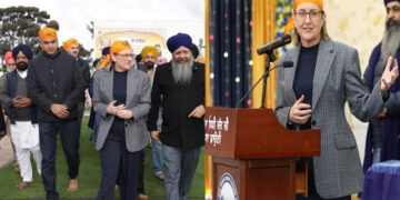 Australia: ‘ਦਲ ਬਾਬਾ ਬਿਧੀ ਚੰਦ ਜੀ ਖਾਲਸਾ ਛਾਉਣੀ’ ਵਿਖੇ ਨਤਮਸਤਕ ਹੋਈ ਵਿਕਟੋਰੀਆ ਦੀ ਪ੍ਰੀਮੀਅਰ Australia: ‘ਦਲ ਬਾਬਾ ਬਿਧੀ ਚੰਦ ਜੀ ਖਾਲਸਾ ਛਾਉਣੀ’ ਵਿਖੇ ਨਤਮਸਤਕ ਹੋਈ ਵਿਕਟੋਰੀਆ ਦੀ ਪ੍ਰੀਮੀਅਰ