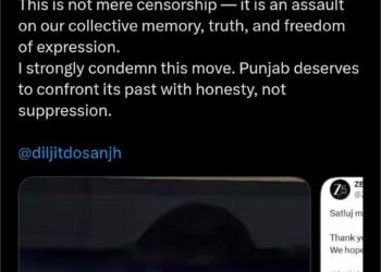 OTT ਪਲੇਟਫਾਰਮ ਤੋਂ ਫ਼ਿਲਮ ‘ਸਤਲੁਜ’ ਨੂੰ ਅਚਾਨਕ ਹਟਾਏ ਜਾਣ ‘ਤੇ ਸੁਖਬੀਰ ਬਾਦਲ ਵੱਲੋਂ ਹੈਰਾਨੀ ਅਤੇ ਦੁੱਖ ਪ੍ਰਗਟਾਵਾ