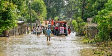 Assam flood : ਸੱਤ ਜ਼ਿਲ੍ਹਿਆਂ ਵਿੱਚ 3.32 ਲੱਖ ਤੋਂ ਵੱਧ ਲੋਕ ਪ੍ਰਭਾਵਿਤ