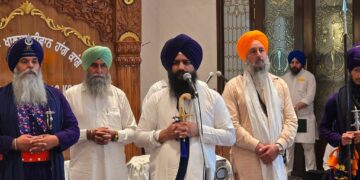 ਸ੍ਰੀ ਅਕਾਲ ਤਖ਼ਤ ਸਾਹਿਬ ਦੇ ਜਥੇਦਾਰ ਵੱਲੋਂ ਪਹਿਲੀ ਵਾਰ ਹਾਂਗ ਕਾਂਗ ਦਾ ਦੌਰਾ