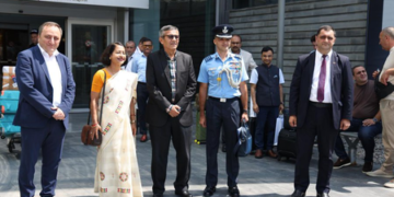 Defence Secretary ਦੁਵੱਲੇ ਰੱਖਿਆ ਸਹਿਯੋਗ ਨੂੰ ਅੱਗੇ ਵਧਾਉਣ ਲਈ ਪਹੁੰਚੇ ਅਰਮੀਨੀਆ Defence Secretary ਦੁਵੱਲੇ ਰੱਖਿਆ ਸਹਿਯੋਗ ਨੂੰ ਅੱਗੇ ਵਧਾਉਣ ਲਈ ਪਹੁੰਚੇ ਅਰਮੀਨੀਆ