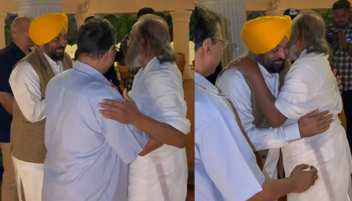 Punjab: ਬੈਂਗਲੁਰੂ ’ਚ ਸ਼੍ਰੀ ਸ਼੍ਰੀ ਰਵੀ ਸ਼ੰਕਰ ਨੂੰ ਮਿਲੇ CM ਭਗਵੰਤ ਮਾਨ