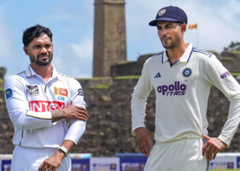 India Vs Sri Lanka ਪਹਿਲਾ ਟੈਸਟ ਮੈਚ: ਦੂਜੇ ਸੈਸ਼ਨ ਦੀ ਖੇਡ ਮੀਂਹ ਕਾਰਨ ਰੁਕੀ India Vs Sri Lanka ਪਹਿਲਾ ਟੈਸਟ ਮੈਚ: ਦੂਜੇ ਸੈਸ਼ਨ ਦੀ ਖੇਡ ਮੀਂਹ ਕਾਰਨ ਰੁਕੀ