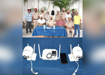 Punjab: ਪਾਕਿਸਤਾਨੀ ਖੁਫੀਆ ਏਜੰਸੀਆਂ ਲਈ ਜਾਸੂਸੀ ਕਰਨ ਦੇ ਦੋਸ਼ ’ਚ ਇੱਕ ਗ੍ਰਿਫ਼ਤਾਰ Punjab: ਪਾਕਿਸਤਾਨੀ ਖੁਫੀਆ ਏਜੰਸੀਆਂ ਲਈ ਜਾਸੂਸੀ ਕਰਨ ਦੇ ਦੋਸ਼ ’ਚ ਇੱਕ ਗ੍ਰਿਫ਼ਤਾਰ