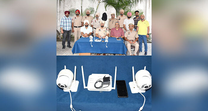 Punjab: ਪਾਕਿਸਤਾਨੀ ਖੁਫੀਆ ਏਜੰਸੀਆਂ ਲਈ ਜਾਸੂਸੀ ਕਰਨ ਦੇ ਦੋਸ਼ ’ਚ ਇੱਕ ਗ੍ਰਿਫ਼ਤਾਰ Punjab: ਪਾਕਿਸਤਾਨੀ ਖੁਫੀਆ ਏਜੰਸੀਆਂ ਲਈ ਜਾਸੂਸੀ ਕਰਨ ਦੇ ਦੋਸ਼ ’ਚ ਇੱਕ ਗ੍ਰਿਫ਼ਤਾਰ