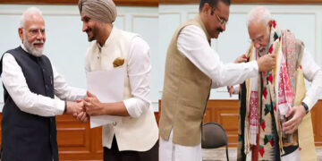 Punjab ਦੇ ਰਾਜ ਸਭਾ ਮੈਂਬਰਾਂ ਹਰਭਜਨ ਸਿੰਘ ਅਤੇ ਅਸ਼ੋਕ ਮਿੱਤਲ ਨੇ PM ਮੋਦੀ ਨਾਲ ਕੀਤੀ ਮੁਲਾਕਾਤ Punjab ਦੇ ਰਾਜ ਸਭਾ ਮੈਂਬਰਾਂ ਹਰਭਜਨ ਸਿੰਘ ਅਤੇ ਅਸ਼ੋਕ ਮਿੱਤਲ ਨੇ PM ਮੋਦੀ ਨਾਲ ਕੀਤੀ ਮੁਲਾਕਾਤ