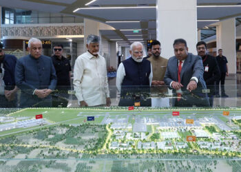 PM Modi ਨੇ ਆਂਧਰਾ ਪ੍ਰਦੇਸ਼ ਦੇ ਭੋਗਪੁਰਮ ਏਅਰਪੋਰਟ ਦਾ ਕੀਤਾ ਉਦਘਾਟਨ PM Modi ਨੇ ਆਂਧਰਾ ਪ੍ਰਦੇਸ਼ ਦੇ ਭੋਗਪੁਰਮ ਏਅਰਪੋਰਟ ਦਾ ਕੀਤਾ ਉਦਘਾਟਨ