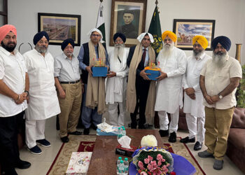 Punjab: ਐਡਵੋਕੇਟ ਧਾਮੀ ਦੀ ਅਗਵਾਈ ’ਚ ਸ਼੍ਰੋਮਣੀ ਕਮੇਟੀ ਵਫ਼ਦ ਨੇ ਦਿੱਲੀ ਵਿਖੇ ਪਾਕਿਸਤਾਨ ਹਾਈ ਕਮਿਸ਼ਨ ਨਾਲ ਕੀਤੀ ਮੁਲਾਕਾਤ Punjab: ਐਡਵੋਕੇਟ ਧਾਮੀ ਦੀ ਅਗਵਾਈ ’ਚ ਸ਼੍ਰੋਮਣੀ ਕਮੇਟੀ ਵਫ਼ਦ ਨੇ ਦਿੱਲੀ ਵਿਖੇ ਪਾਕਿਸਤਾਨ ਹਾਈ ਕਮਿਸ਼ਨ ਨਾਲ ਕੀਤੀ ਮੁਲਾਕਾਤ