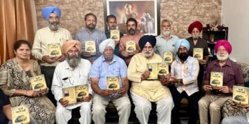 ਸ਼ੇਲਿੰਦਰਜੀਤ ਸਿੰਘ ਰਾਜਨ ਦਾ ਕਾਵਿ ਸੰਗ੍ਰਹਿ ‘ਸਾਰੀ ਧਰਤੀ ਮੇਰੀ’ ਪ੍ਰੋ, ਗੁਰਭਜਨ ਸਿੰਘ ਗਿੱਲ ,ਦਰਸ਼ਨ ਬੁੱਟਰ, ਡਾ. ਸ਼ਿੰਦਰਪਾਲ ਸਿੰਘ ਤੇ ਸੁਸ਼ੀਲ ਦੋਸਾਂਝ ਵੱਲੋਂ ਲੋਕ ਅਰਪਿਤ