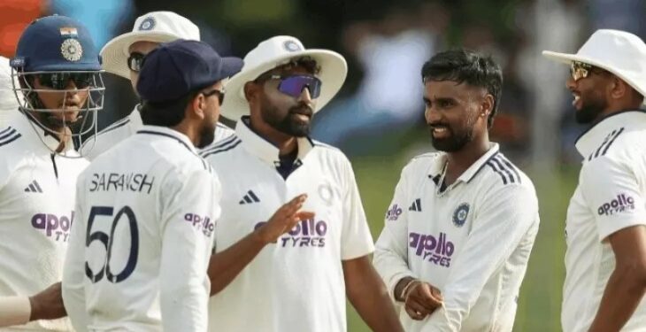 India Vs Sri Lanka : ਫਾਲੋਆਨ ਖੇਡ ਰਹੀ ਸ਼੍ਰੀਲੰਕਾ ਦੀ ਟੀਮ ਭਾਰਤ ਤੋਂ 16 ਦੌੜਾਂ ਅੱਗੇ ; ਚੌਥੇ ਦਿਨ ਦਾ ਖੇਡ ਸਮਾਪਤ ਹੋਣ ਤੱਕ ਗਵਾਈਆਂ 6 ਵਿਕਟਾਂ India Vs Sri Lanka : ਫਾਲੋਆਨ ਖੇਡ ਰਹੀ ਸ਼੍ਰੀਲੰਕਾ ਦੀ ਟੀਮ ਭਾਰਤ ਤੋਂ 16 ਦੌੜਾਂ ਅੱਗੇ ; ਚੌਥੇ ਦਿਨ ਦਾ ਖੇਡ ਸਮਾਪਤ ਹੋਣ ਤੱਕ ਗਵਾਈਆਂ 6 ਵਿਕਟਾਂ