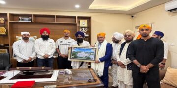 ਮਲੇਸ਼ੀਆ ਤੋਂ ਪੇਨਾਂਗ ਦੇ ਉਪ ਮੁੱਖ ਮੰਤਰੀ ਜਗਦੀਪ ਸਿੰਘ ਦਿਓ ਦੀ ਅਗਵਾਈ ’ਚ ਵਫ਼ਦ ਨੇ ਜਥੇਦਾਰ ਗੜਗੱਜ ਨਾਲ ਕੀਤੀ ਮੁਲਾਕਾਤ
