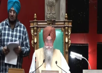 ਪੰਜਾਬ ਵਿਧਾਨ ਸਭਾ ਦੀ ਕਾਰਵਾਈ ਮੁਲਤਵੀ