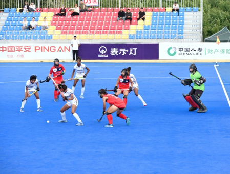Women’s Junior Asia Cup ਵਿੱਚ ਭਾਰਤ ਨੇ ਕੀਤੀ ਜੇਤੂ ਸ਼ੁਰੂਆਤ ; ਦੱਖਣੀ ਕੋਰੀਆ ਨੂੰ 4-1 ਨਾਲ ਹਰਾਇਆ Women’s Junior Asia Cup ਵਿੱਚ ਭਾਰਤ ਨੇ ਕੀਤੀ ਜੇਤੂ ਸ਼ੁਰੂਆਤ ; ਦੱਖਣੀ ਕੋਰੀਆ ਨੂੰ 4-1 ਨਾਲ ਹਰਾਇਆ