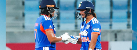 Women’s Asia Cup: ਪਹਿਲਾ ਸੈਮੀਫਾਈਨਲ ਮੁਕਾਬਲਾ ਭਾਰਤ ਅਤੇ ਬੰਗਲਾਦੇਸ਼ ਵਿਚਾਲੇ ਜਾਰੀ Women’s Asia Cup: ਪਹਿਲਾ ਸੈਮੀਫਾਈਨਲ ਮੁਕਾਬਲਾ ਭਾਰਤ ਅਤੇ ਬੰਗਲਾਦੇਸ਼ ਵਿਚਾਲੇ ਜਾਰੀ
