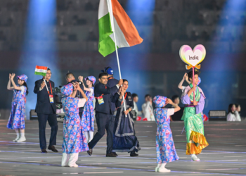 Nagoya illuminates Asia : ਖੇਡਾਂ ਦੇ ‘ਆਗਾਜ਼’ ਨਾਲ ਮਨੂ ਭਾਕਰ ਅਤੇ ਪਵਨ ਸਹਿਰਾਵਤ ਨੇ ਭਾਰਤੀ ਦਲ ਦੀ ਕੀਤੀ ਅਗਵਾਈ