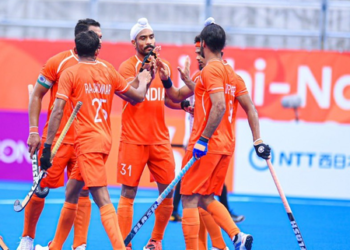 Asian Games : ਭਾਰਤੀ ਪੁਰਸ਼ ਹਾਕੀ ਟੀਮ ਨੇ ਕੀਤੀ ਸ਼ਾਨਦਾਰ ਸ਼ੁਰੂਆਤ ; ਇੰਡੋਨੇਸ਼ੀਆ ਨੂੰ 13-1 ਨਾਲ ਹਰਾਇਆ Asian Games : ਭਾਰਤੀ ਪੁਰਸ਼ ਹਾਕੀ ਟੀਮ ਨੇ ਕੀਤੀ ਸ਼ਾਨਦਾਰ ਸ਼ੁਰੂਆਤ ; ਇੰਡੋਨੇਸ਼ੀਆ ਨੂੰ 13-1 ਨਾਲ ਹਰਾਇਆ