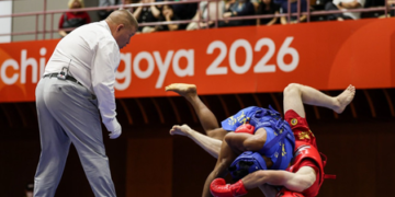 Asian Games : ਰੋਸ਼ੀਬੀਨਾ ਦੇਵੀ ਨੇ ਮਹਿਲਾਵਾਂ ਦੇ 60 ਕਿਲੋਗ੍ਰਾਮ ਵੁਸ਼ੂ ਮੁਕਾਬਲੇ ਵਿੱਚ ਜਿੱਤਿਆ ਚਾਂਦੀ ਦਾ ਤਗਮਾ Asian Games : ਰੋਸ਼ੀਬੀਨਾ ਦੇਵੀ ਨੇ ਮਹਿਲਾਵਾਂ ਦੇ 60 ਕਿਲੋਗ੍ਰਾਮ ਵੁਸ਼ੂ ਮੁਕਾਬਲੇ ਵਿੱਚ ਜਿੱਤਿਆ ਚਾਂਦੀ ਦਾ ਤਗਮਾ