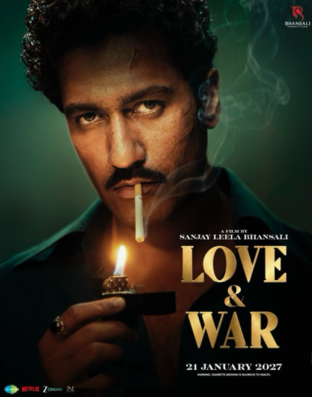 ਰੋਮਾਂਟਿਕ ਡਰਾਮਾ ਫਿਲਮ ‘Love & War‘ ਤੋਂ ਵਿੱਕੀ ਕੌਸ਼ਲ ਦਾ ਫਸਟ ਲੁੱਕ ਜਾਰੀ ; ਲਿਖਿਆ, ” ਨਜ਼ਰਾਂ ਮਿਲਣਗੀਆਂ, ਪਰ ਹਟਣਗੀਆਂ ਨਹੀਂ! “ ਰੋਮਾਂਟਿਕ ਡਰਾਮਾ ਫਿਲਮ ‘Love & War‘ ਤੋਂ ਵਿੱਕੀ ਕੌਸ਼ਲ ਦਾ ਫਸਟ ਲੁੱਕ ਜਾਰੀ ; ਲਿਖਿਆ, ” ਨਜ਼ਰਾਂ ਮਿਲਣਗੀਆਂ, ਪਰ ਹਟਣਗੀਆਂ ਨਹੀਂ! “