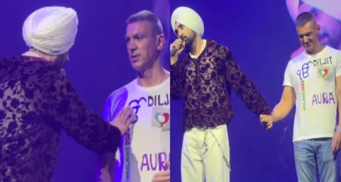 Entertainment: ਦਿਲਜੀਤ ਨੇ ਫੈਨ ਦੀ ਟੀ-ਸ਼ਰਟ ਤੋਂ ਹਟਵਾਇਆ ਆਪਣਾ ਨਾਮ Entertainment: ਦਿਲਜੀਤ ਨੇ ਫੈਨ ਦੀ ਟੀ-ਸ਼ਰਟ ਤੋਂ ਹਟਵਾਇਆ ਆਪਣਾ ਨਾਮ