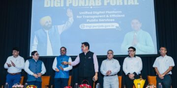 ਅਮਨ ਅਰੋੜਾ ਵੱਲੋਂ 300 ਸਰਕਾਰੀ ਸੇਵਾਵਾਂ ਲਈ ਏਕੀਕ੍ਰਿਤ ਪੋਰਟਲ “ਡਿਜੀ ਪੰਜਾਬ” ਲਾਂਚ ਅਮਨ ਅਰੋੜਾ ਵੱਲੋਂ 300 ਸਰਕਾਰੀ ਸੇਵਾਵਾਂ ਲਈ ਏਕੀਕ੍ਰਿਤ ਪੋਰਟਲ “ਡਿਜੀ ਪੰਜਾਬ” ਲਾਂਚ