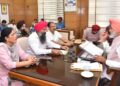 ਵਿੱਤ ਮੰਤਰੀ ਹਰਪਾਲ ਸਿੰਘ ਚੀਮਾ ਵੱਲੋਂ ਸਿਹਤ ਵਿਭਾਗ ਨੂੰ ਐਨ.ਐਚ.ਐਮ. ਮੁਲਾਜ਼ਮਾਂ ਦੇ ਮਸਲੇ ਹੱਲ ਕਰਨ ਲਈ ਸਾਂਝੀ ਕਮੇਟੀ ਬਣਾਉਣ ਦੇ ਨਿਰਦੇਸ਼