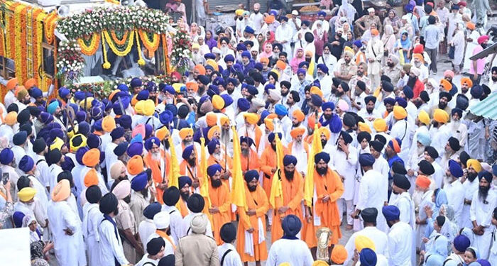 Punjab: ਮੀਰੀ-ਪੀਰੀ ਖਾਲਸਾ ਮਾਰਚ ਅੱਜ ਸ੍ਰੀ ਅਕਾਲ ਤਖ਼ਤ ਸਾਹਿਬ ਵਿਖੇ ਸੰਪੰਨ ਹੋਵੇਗਾ Punjab: ਮੀਰੀ-ਪੀਰੀ ਖਾਲਸਾ ਮਾਰਚ ਅੱਜ ਸ੍ਰੀ ਅਕਾਲ ਤਖ਼ਤ ਸਾਹਿਬ ਵਿਖੇ ਸੰਪੰਨ ਹੋਵੇਗਾ