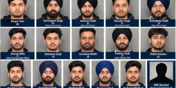 Canada ‘ਚ 16 ਪੰਜਾਬੀ ਮੂਲ ਦੇ ਲੋਕਾਂ ‘ਤੇ ਲੱਗੇ 56 ਅਪਰਾਧਿਕ ਦੋਸ਼