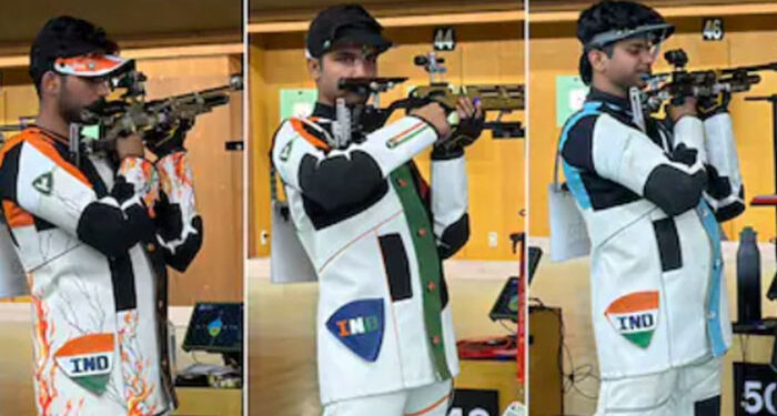 Asian Games ‘ਚ ਭਾਰਤ ਨੂੰ ਤੀਜਾ ਤਗਮਾ: ਪੁਰਸ਼ ਟੀਮ ਨੇ ਨਿਸ਼ਾਨੇਬਾਜ਼ੀ ਵਿੱਚ ਜਿੱਤਿਆ ਚਾਂਦੀ ਦਾ ਤਗਮਾ Asian Games ‘ਚ ਭਾਰਤ ਨੂੰ ਤੀਜਾ ਤਗਮਾ: ਪੁਰਸ਼ ਟੀਮ ਨੇ ਨਿਸ਼ਾਨੇਬਾਜ਼ੀ ਵਿੱਚ ਜਿੱਤਿਆ ਚਾਂਦੀ ਦਾ ਤਗਮਾ