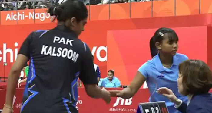 Asian Games 2026: ਟੇਬਲ ਟੈਨਿਸ ‘ਚ ਭਾਰਤ ਨੇ ਪਾਕਿਸਤਾਨ ਨੂੰ 3-0 ਨਾਲ ਹਰਾਇਆ Asian Games 2026: ਟੇਬਲ ਟੈਨਿਸ ‘ਚ ਭਾਰਤ ਨੇ ਪਾਕਿਸਤਾਨ ਨੂੰ 3-0 ਨਾਲ ਹਰਾਇਆ