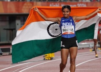 Asian Games ‘ਚ ਸੀਮਾ ਕੁਮਾਰੀ ਨੇ ਵਧਾਇਆ ਮਾਣ; 10,000 ਮੀ: ਦੌੜ ‘ਚ ਜਿੱਤਿਆ ਤਗ਼ਮਾ Asian Games ‘ਚ ਸੀਮਾ ਕੁਮਾਰੀ ਨੇ ਵਧਾਇਆ ਮਾਣ; 10,000 ਮੀ: ਦੌੜ ‘ਚ ਜਿੱਤਿਆ ਤਗ਼ਮਾ