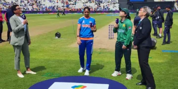 Womens Asia Cup : ਭਾਰਤ ਅਤੇ ਪਾਕਿਸਤਾਨ ਵਿਚਾਲੇ ਮੁਕਾਬਲਾ ਥੋੜ੍ਹੀ ਦੇਰ‘ ਚ ; ਪਾਕਿਸਤਾਨ ਨੇ ਜਿੱਤਿਆ ਟਾਸ, ਲਿਆ ਇਹ ਫੈਸਲਾ Womens Asia Cup : ਭਾਰਤ ਅਤੇ ਪਾਕਿਸਤਾਨ ਵਿਚਾਲੇ ਮੁਕਾਬਲਾ ਥੋੜ੍ਹੀ ਦੇਰ‘ ਚ ; ਪਾਕਿਸਤਾਨ ਨੇ ਜਿੱਤਿਆ ਟਾਸ, ਲਿਆ ਇਹ ਫੈਸਲਾ