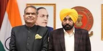 ਮੁੱਖ ਮੰਤਰੀ ਭਗਵੰਤ ਮਾਨ ਅੱਜ ਜੇਲ੍ਹ ਵਿੱਚ ਸੰਜੀਵ ਅਰੋੜਾ ਨਾਲ ਕਰਨਗੇ ਮੁਲਾਕਾਤ 