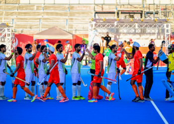 Asian Games : ਭਾਰਤੀ ਪੁਰਸ਼ ਹਾਕੀ ਟੀਮ ਨੇ ਫਾਈਨਲ ਵਿੱਚ ਕੀਤਾ ਪ੍ਰਵੇਸ਼ ; ਰੋਮਾਂਚਕ ਮੁਕਾਬਲੇ ਵਿੱਚ ਪਾਕਿਸਤਾਨ ਨੂੰ 4-3 ਨਾਲ ਹਰਾਇਆ Asian Games : ਭਾਰਤੀ ਪੁਰਸ਼ ਹਾਕੀ ਟੀਮ ਨੇ ਫਾਈਨਲ ਵਿੱਚ ਕੀਤਾ ਪ੍ਰਵੇਸ਼ ; ਰੋਮਾਂਚਕ ਮੁਕਾਬਲੇ ਵਿੱਚ ਪਾਕਿਸਤਾਨ ਨੂੰ 4-3 ਨਾਲ ਹਰਾਇਆ