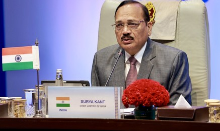 CJI ਸੂਰਿਆ ਕਾਂਤ ਨੇ ‘ਇੰਡੀਆ’ ਗਠਜੋੜ ਦੇ ਆਗੂਆਂ ਨਾਲ ਮੁਲਾਕਾਤ ਕਰਨ ਤੋਂ ਕੀਤਾ ਇਨਕਾਰ CJI ਸੂਰਿਆ ਕਾਂਤ ਨੇ ‘ਇੰਡੀਆ’ ਗਠਜੋੜ ਦੇ ਆਗੂਆਂ ਨਾਲ ਮੁਲਾਕਾਤ ਕਰਨ ਤੋਂ ਕੀਤਾ ਇਨਕਾਰ