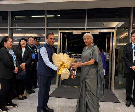 ਵਿੱਤ ਮੰਤਰੀ ਨਿਰਮਲਾ ਸੀਤਾਰਮਨ ਬੈਂਕਾਕ ਵਿੱਚ IMF-World Bank ਦੀਆਂ ਸਾਲਾਨਾ ਮੀਟਿੰਗਾਂ ਵਿੱਚ ਹੋਣਗੇ ਸ਼ਾਮਲ ਵਿੱਤ ਮੰਤਰੀ ਨਿਰਮਲਾ ਸੀਤਾਰਮਨ ਬੈਂਕਾਕ ਵਿੱਚ IMF-World Bank ਦੀਆਂ ਸਾਲਾਨਾ ਮੀਟਿੰਗਾਂ ਵਿੱਚ ਹੋਣਗੇ ਸ਼ਾਮਲ